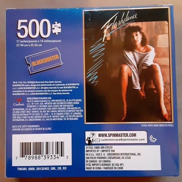 Blockbuster 500pc Flashdance Puzzle - Picture 3 of 3